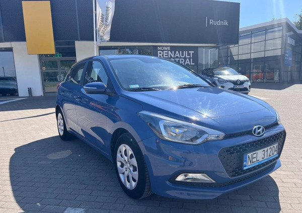 Hyundai i20 cena 38900 przebieg: 116579, rok produkcji 2017 z Sopot małe 106